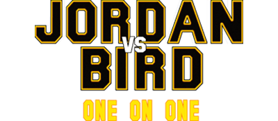 Jordan vs Bird One on One logo for NES